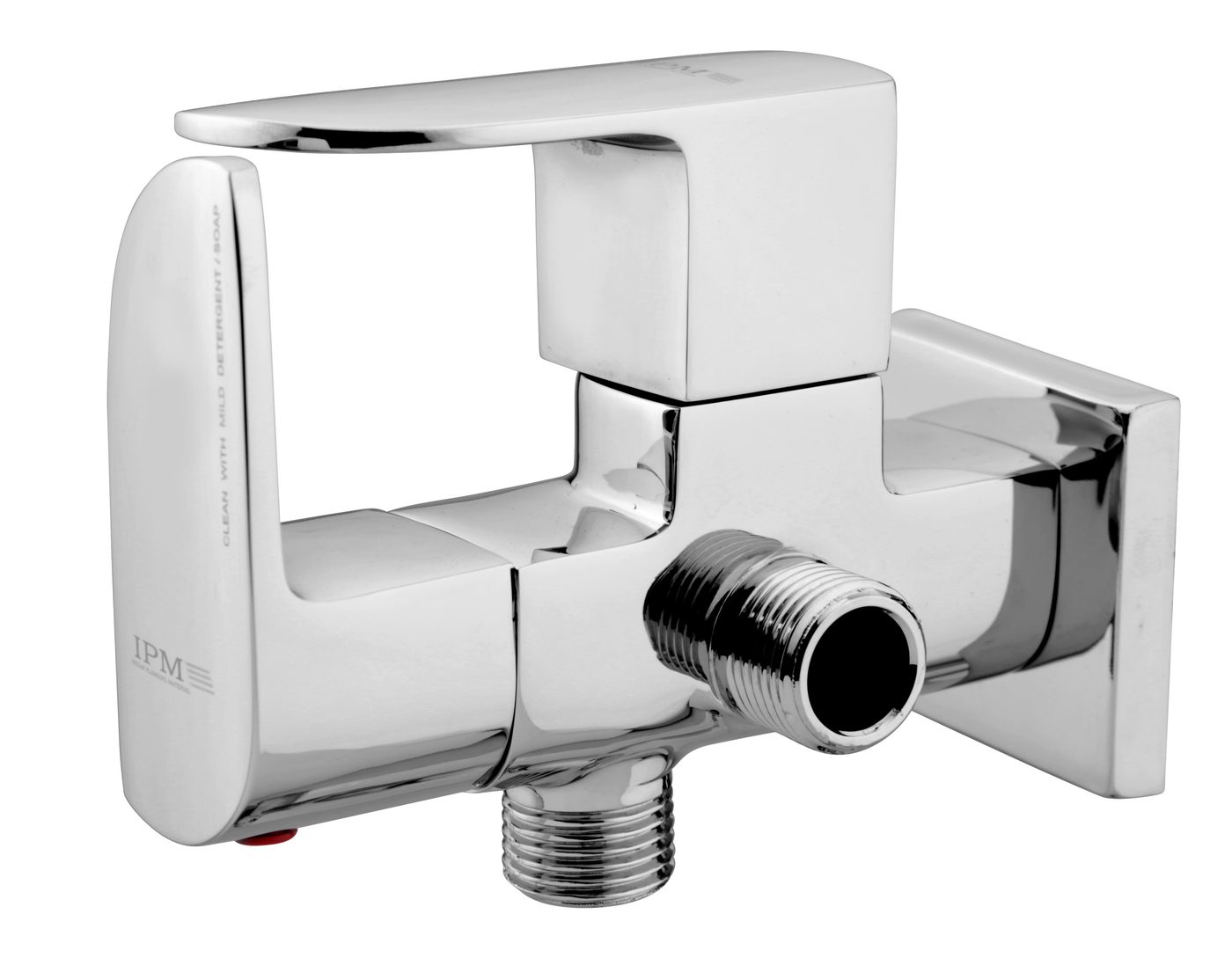 2 Way Angle Valve With Flange in Chrome finish