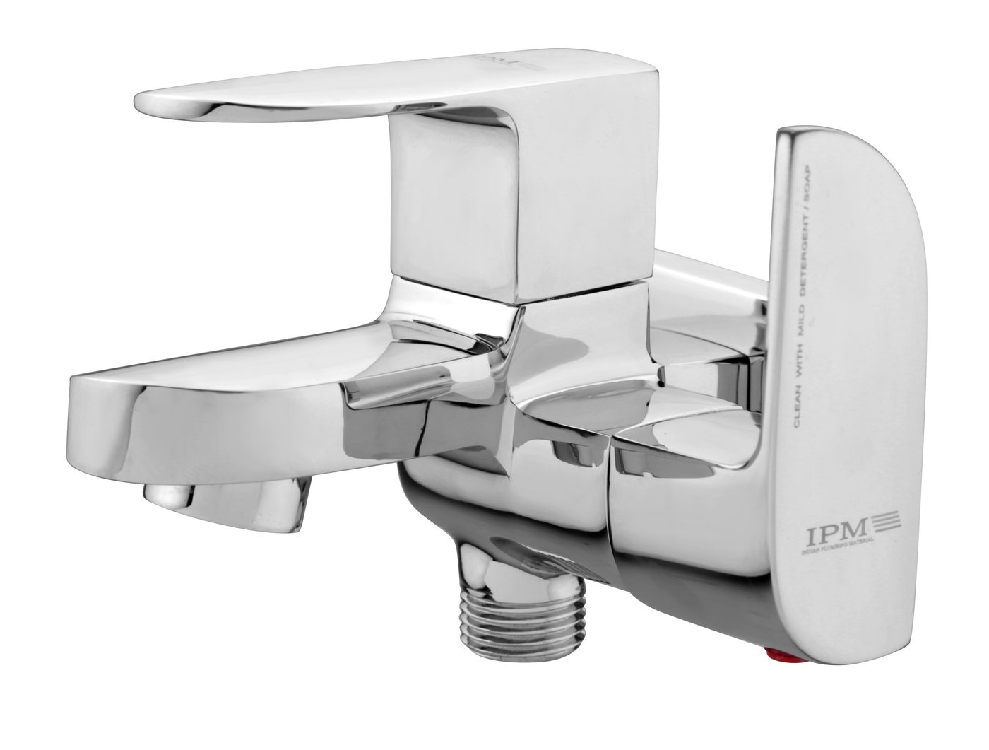 2 Way Bib Cock With Flange in Chrome finish
