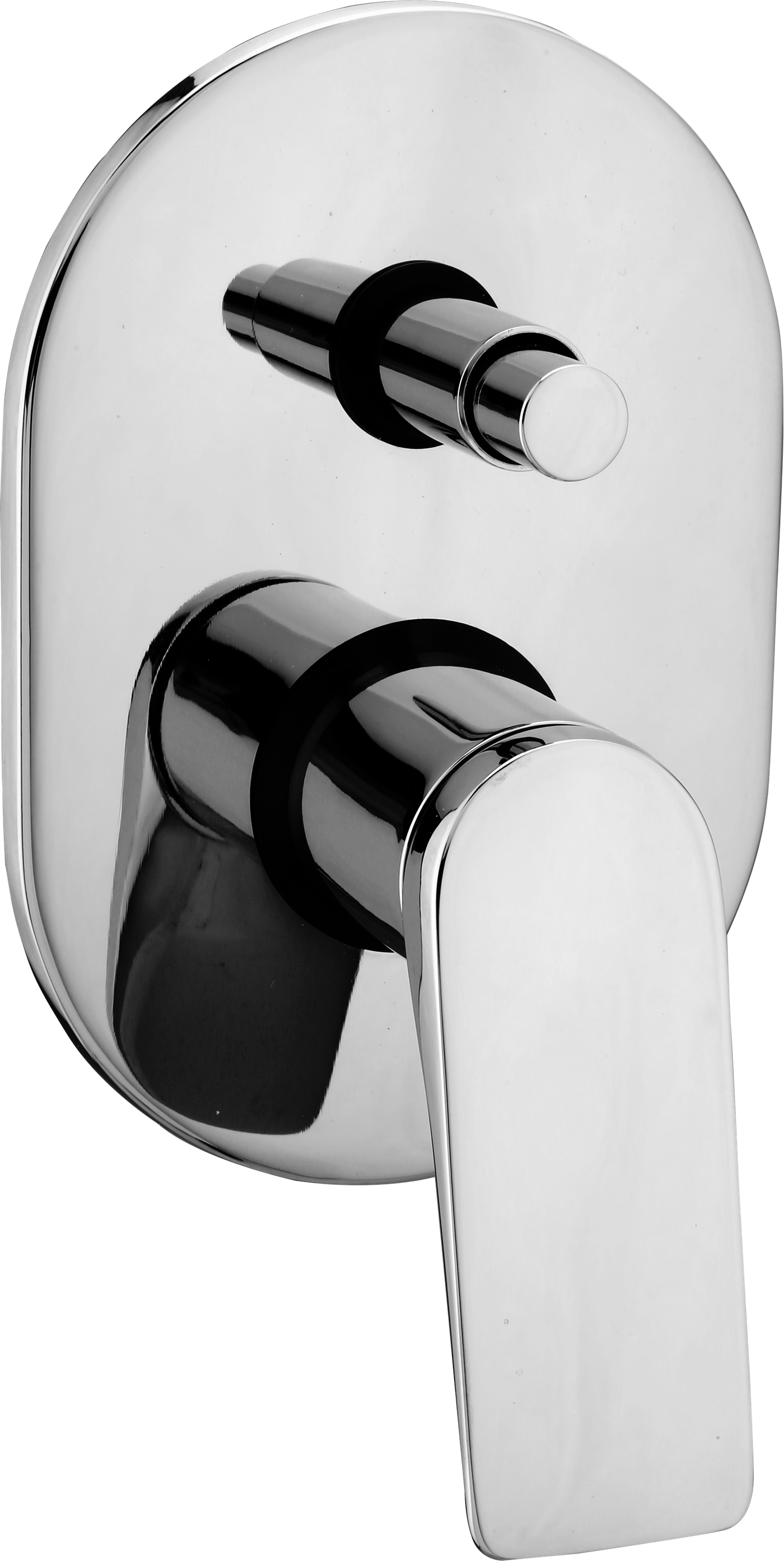 Concealed Body For Diverter 35mm in Chrome finish