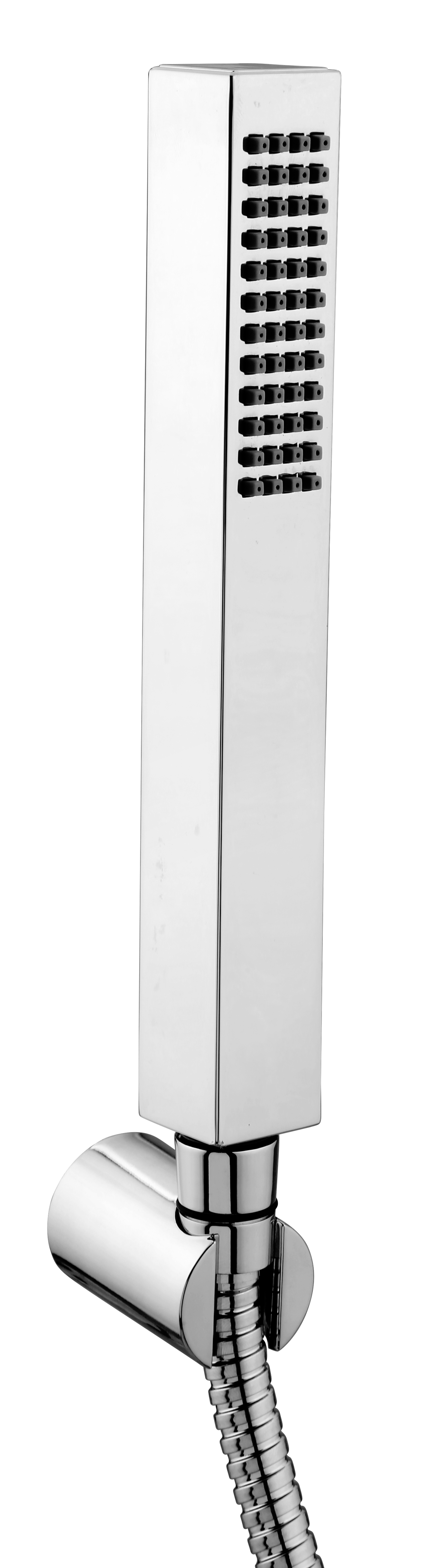 Cuba Hand Shower With Tube in Chrome finish