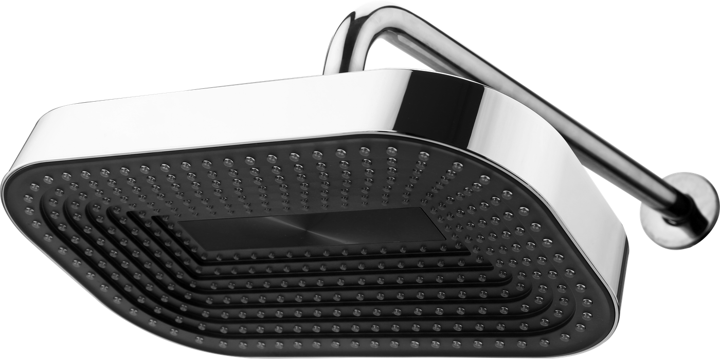 Essence Overhead Shower 13x9 in Chrome finish