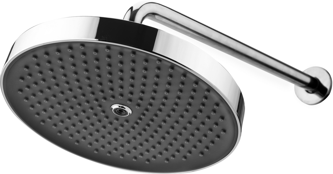 Graha Overhead Shower 10 Inch in Chrome finish