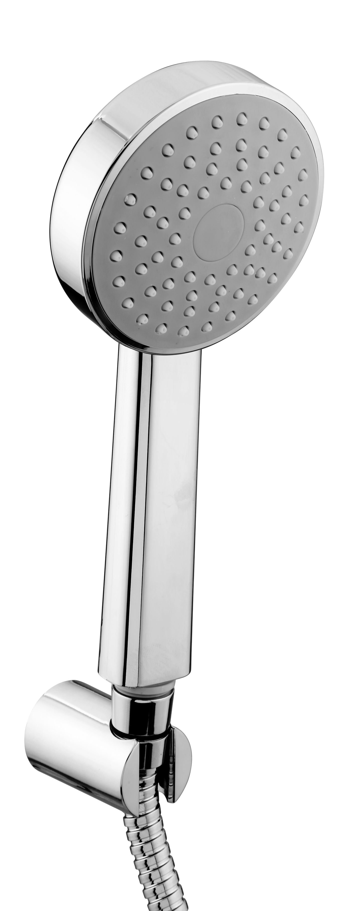 Round Hand Shower With Tube in Chrome finish