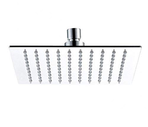 Ultra Slim Over Head Shower Square in Chrome finish