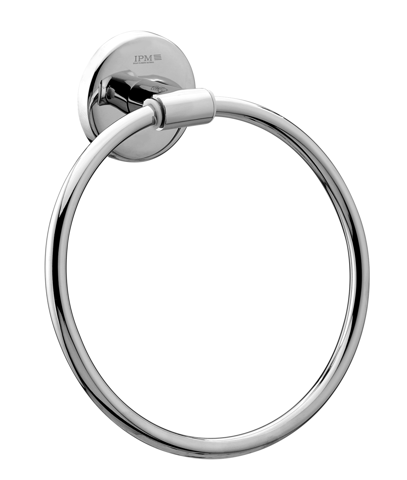 Towel Ring Round in Chrome finish