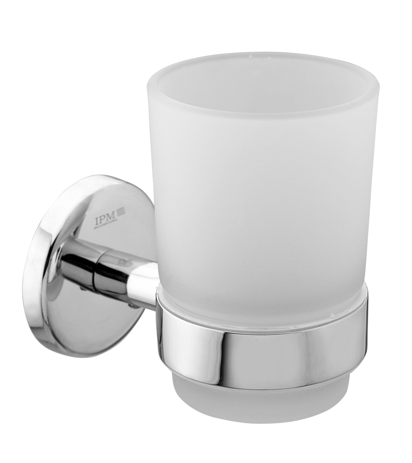 Tumbler Holder Round in Chrome finish