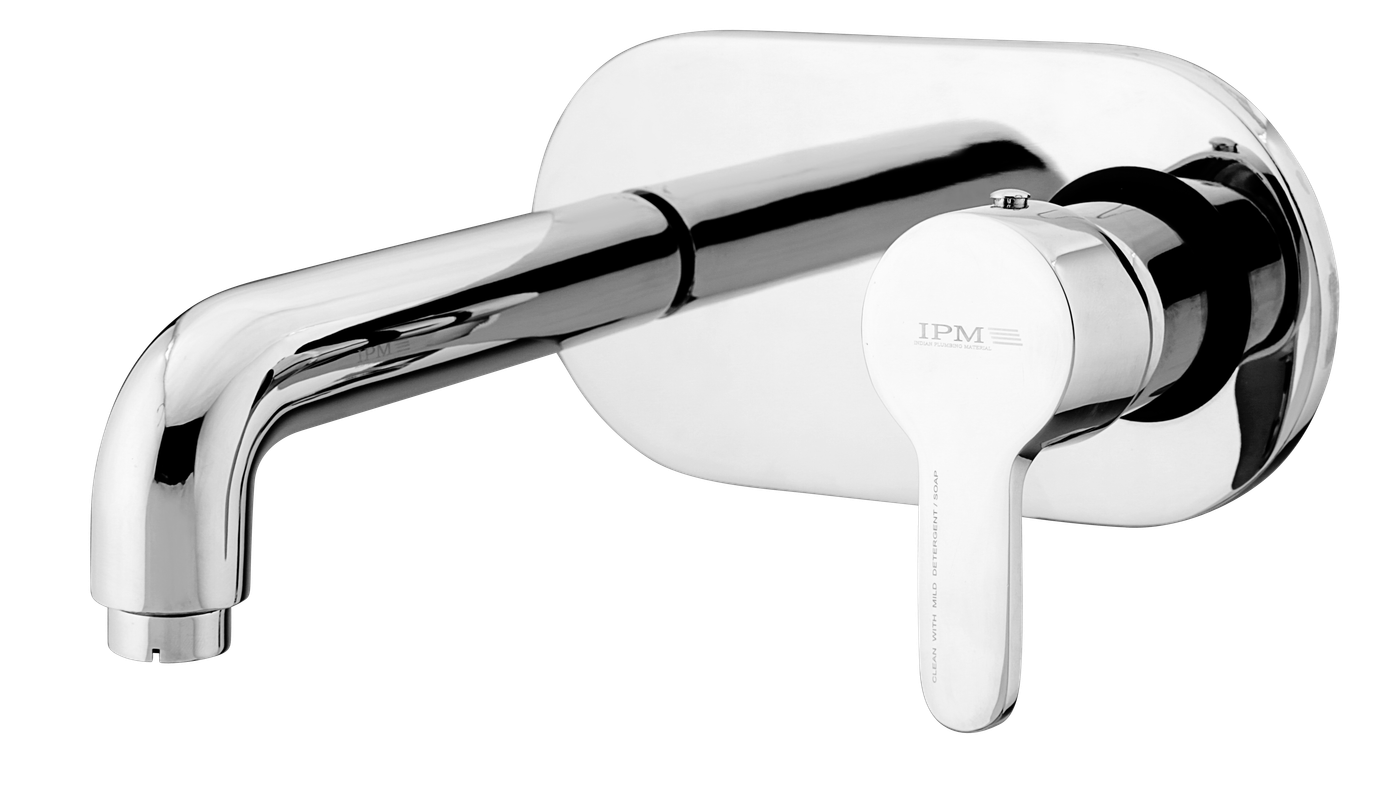 Exposed Parts for Concealed Basin Mixer in Chrome finish