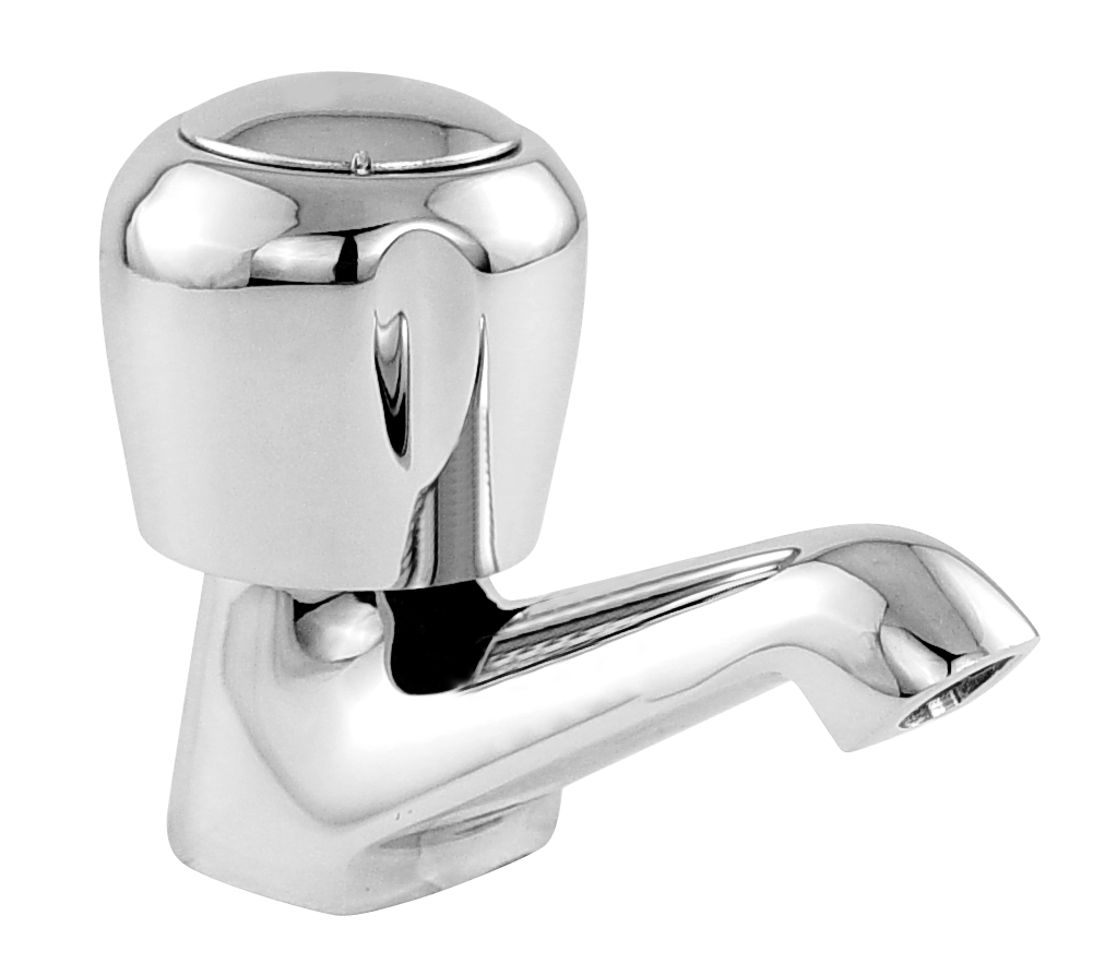 Pillar Cock in Chrome finish