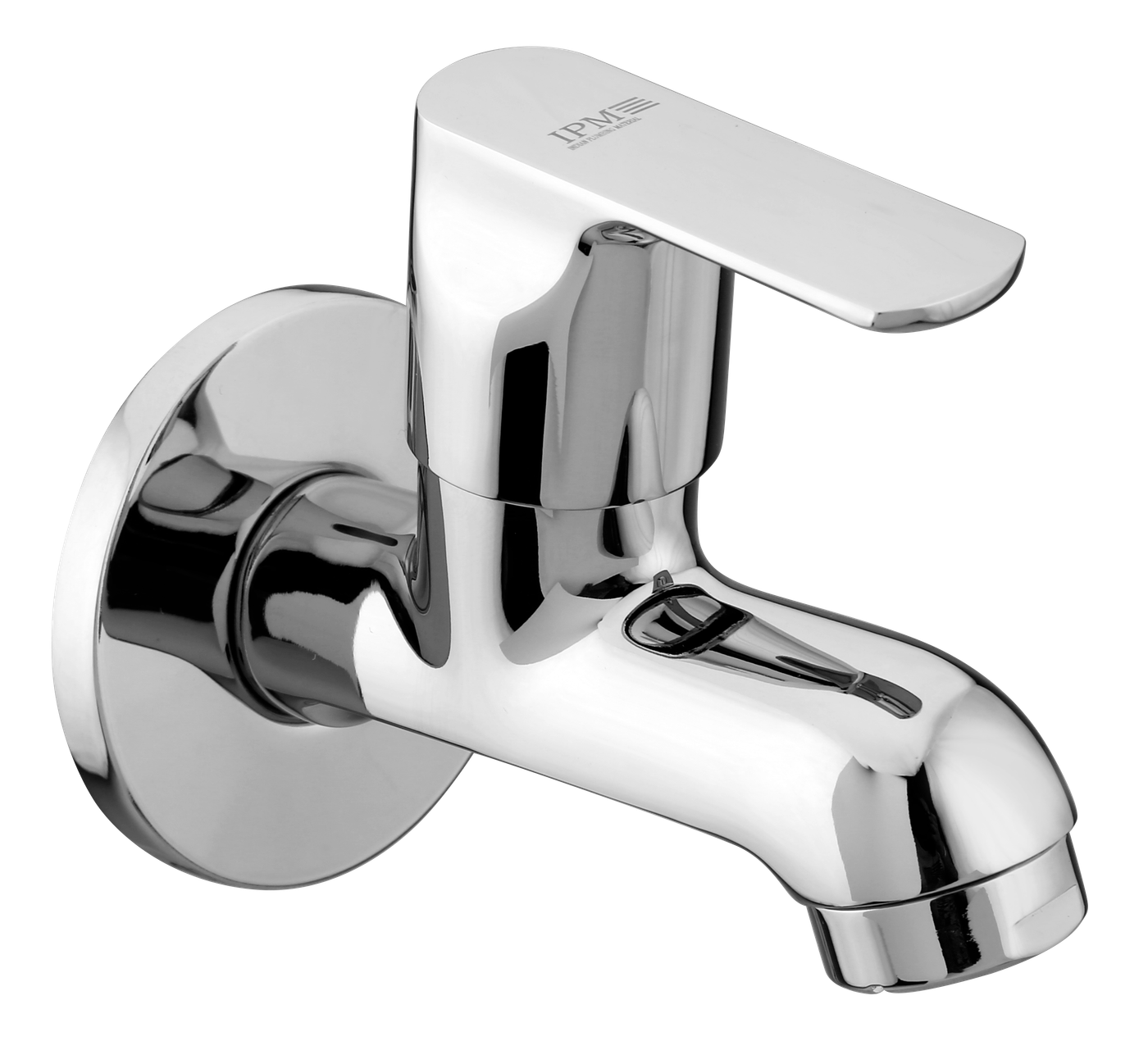 Bib Cock With Flange in Chrome finish