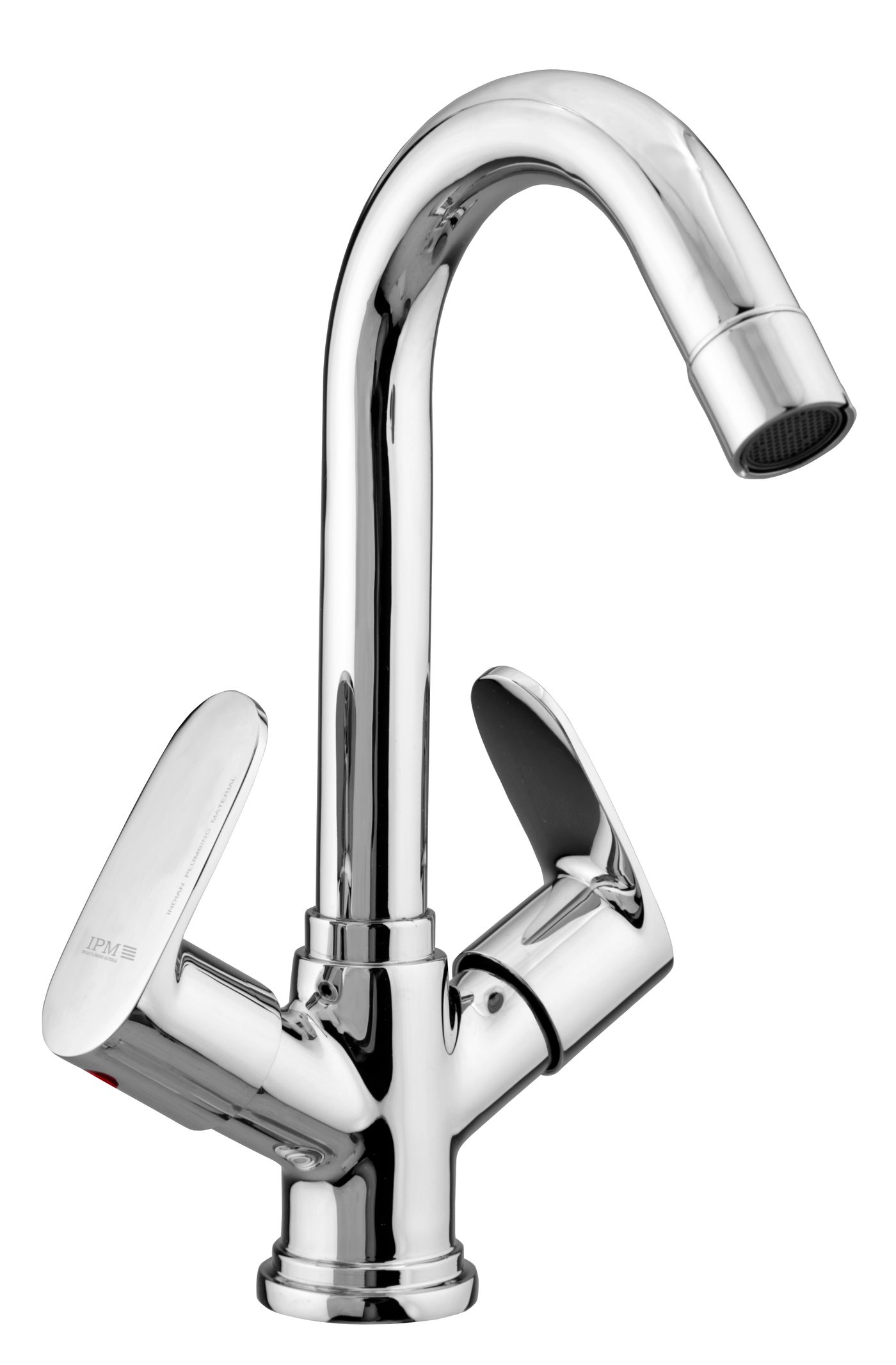 Center Hole Basin Mixer in Chrome finish