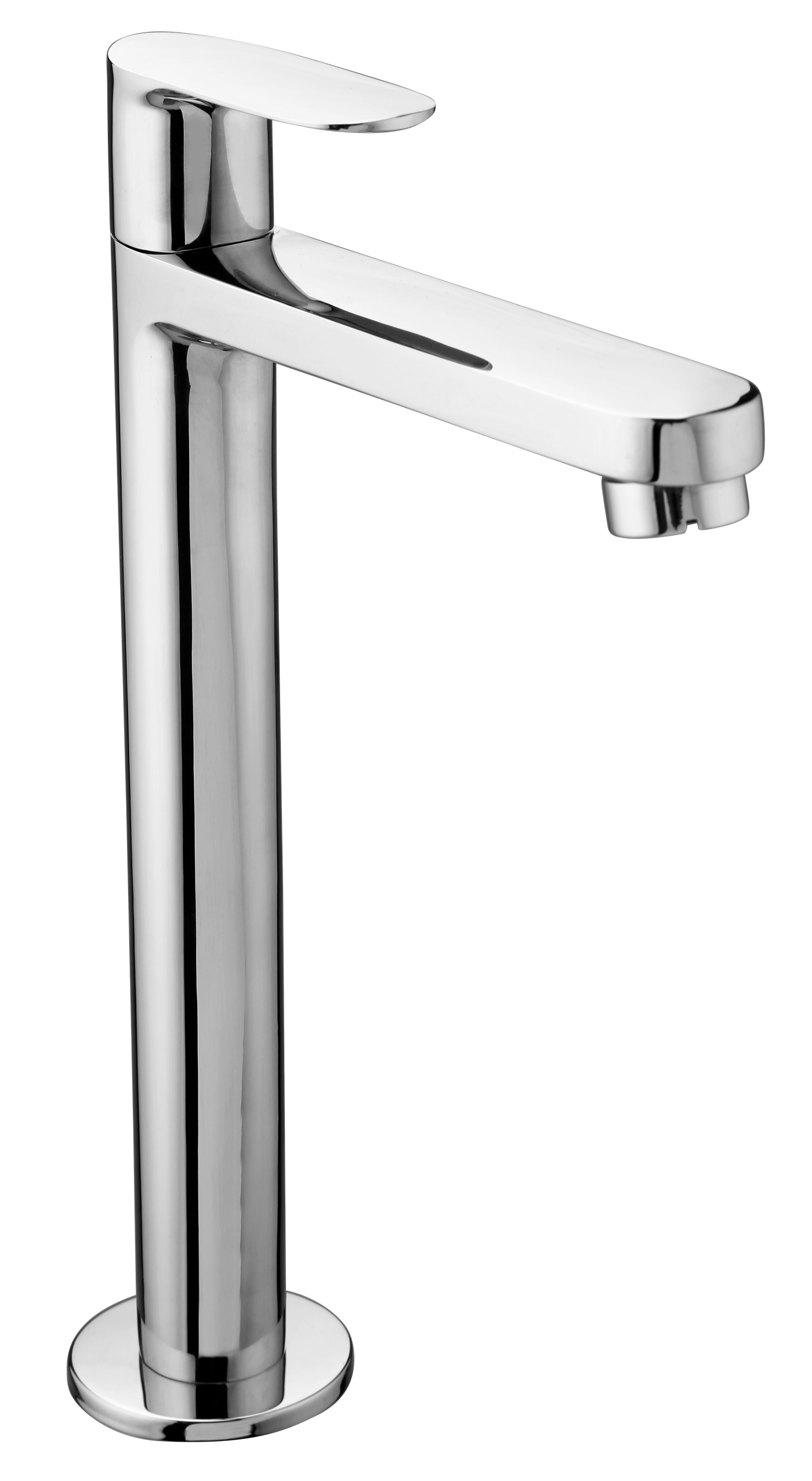 Pillar Cock Extended Body in Chrome finish