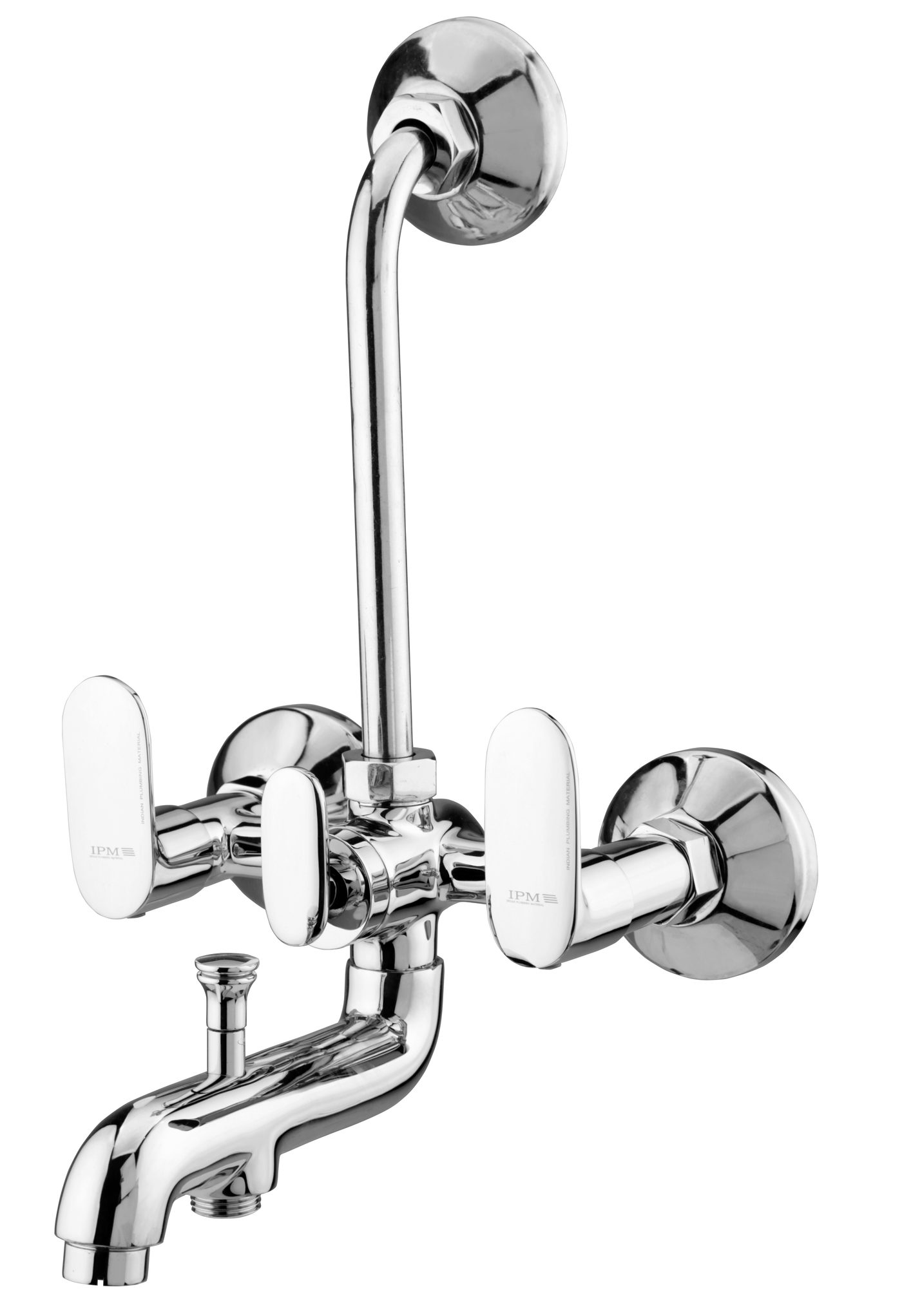 Wall Mixer Three In One in Chrome finish