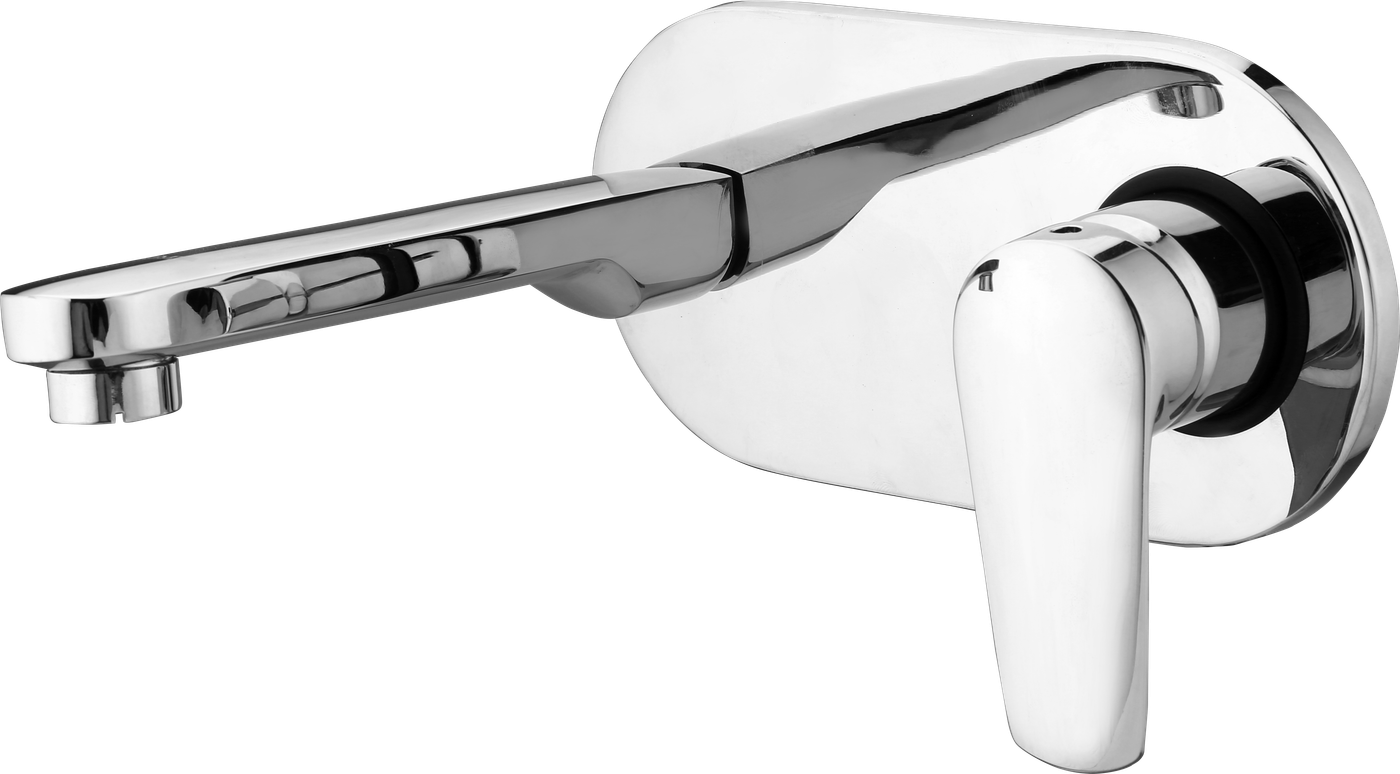 Exposed Parts for Concealed Basin Mixer in Chrome finish