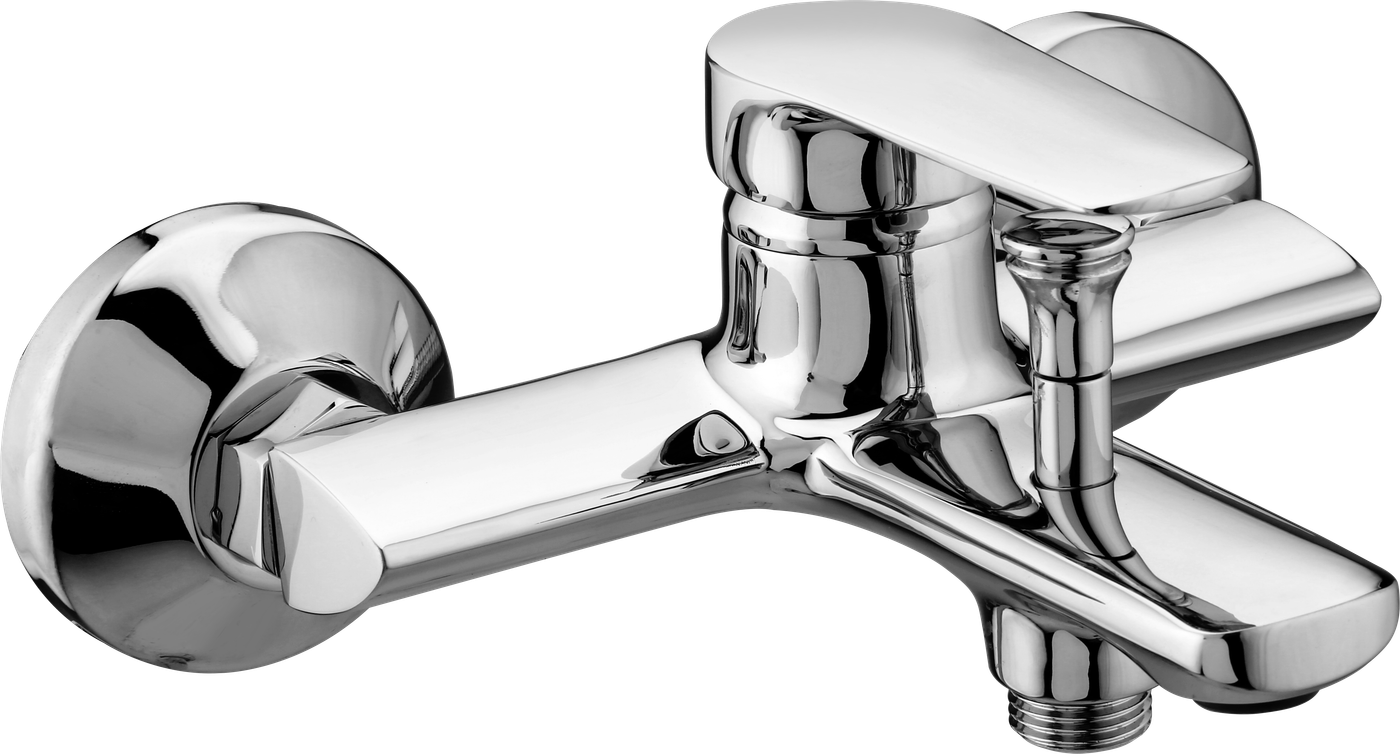 Single lever Wall Mixer in Chrome finish