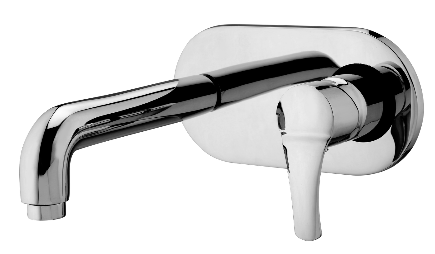 Exposed Parts for Concealed Basin Mixer Pheonix in Chrome finish