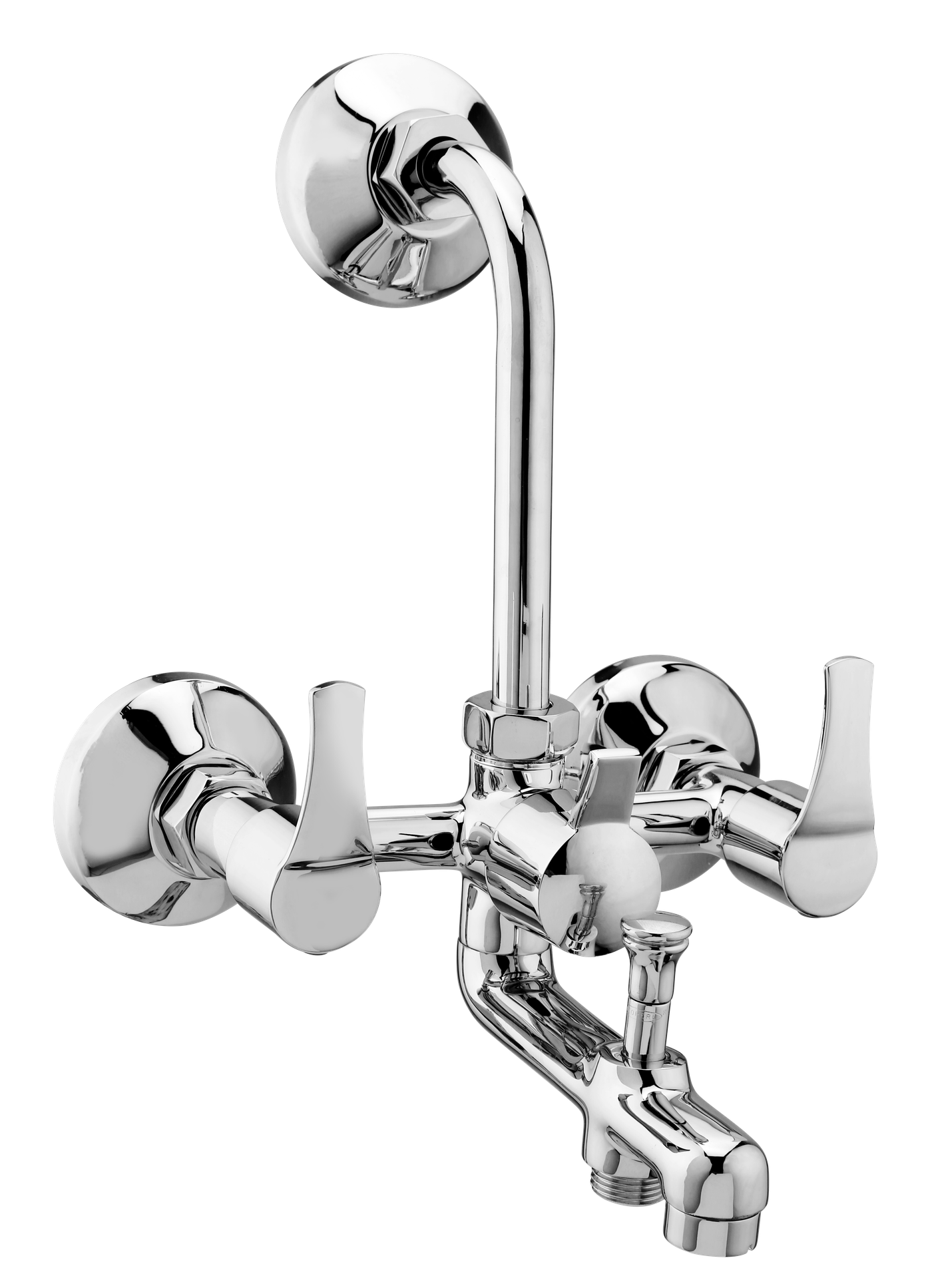 Wall Mixer Three In One Pheonix in Chrome finish