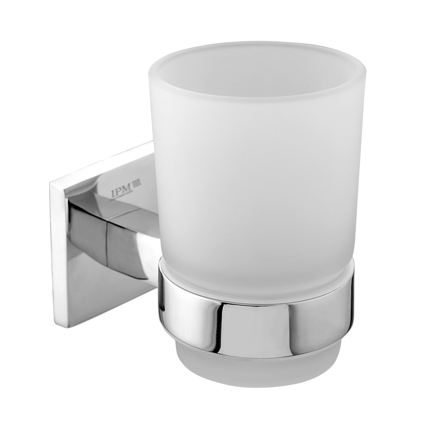 Tumbler Holder Square in Chrome finish