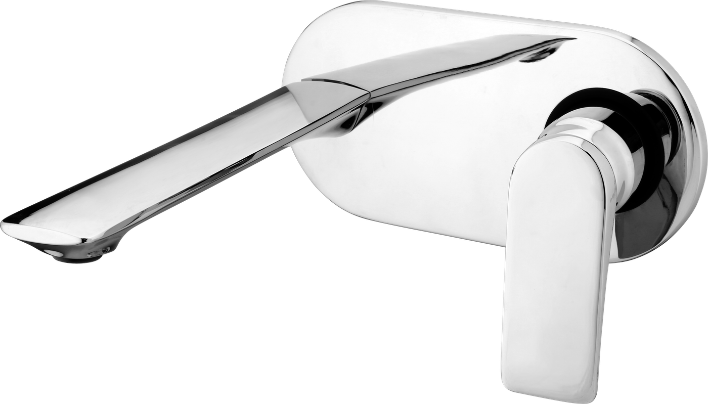 Exposed Parts for Concealed Basin Mixer in Chrome finish