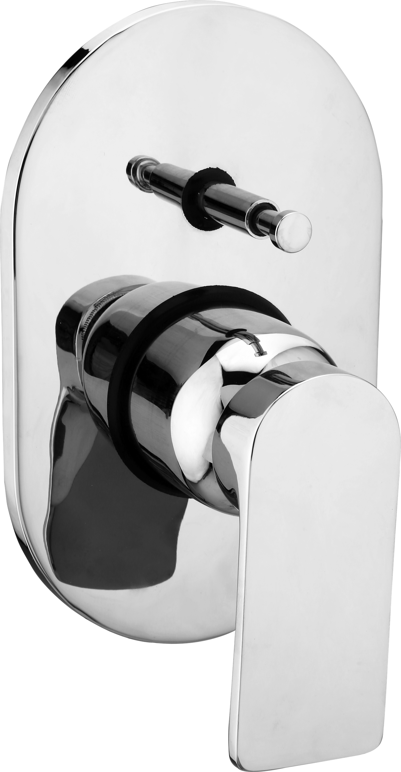 Exposed Parts For Diverter in Chrome finish