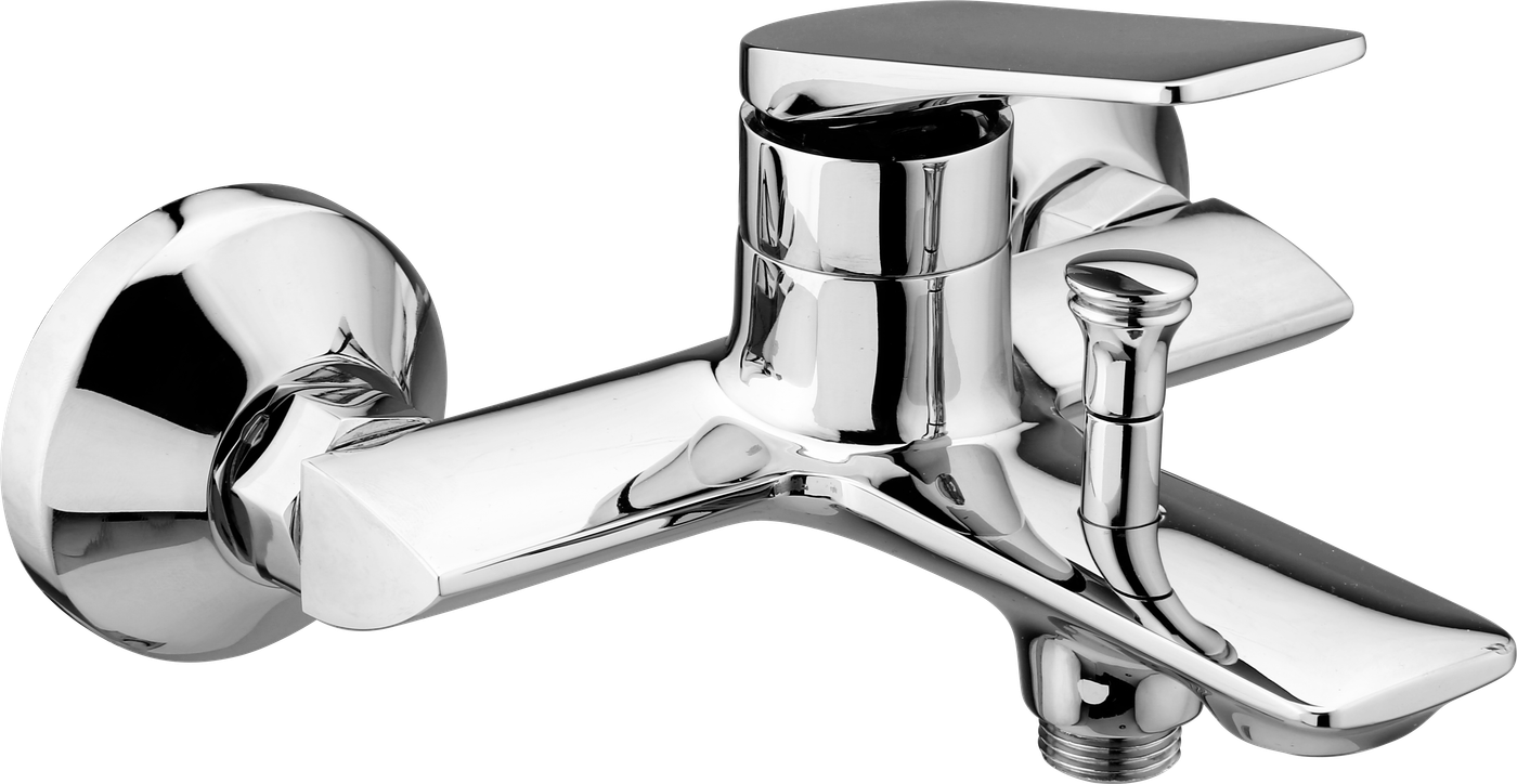 Single lever Wall Mixer in Chrome finish